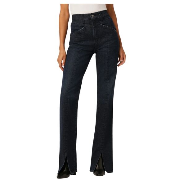 JOE'S Jeans The ALEXIS BEND Vintage Denim Stretch Slit Jeans High Rise 30 - Picture 1 of 8